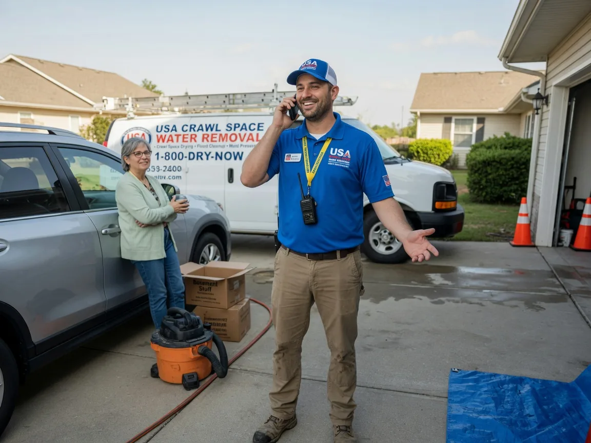 Crawl Space Water Removal Mayer, AZ FAQs